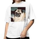 Cute Pug Relaxing Weird Animals Women's T-shirt