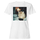 Cozy Cat Weird Animal Night Women's T-shirt