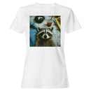 Cute Raccoon Cozy Vibes Women's T-shirt