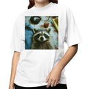 Cute Raccoon Cozy Vibes Women's T-shirt