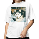 Husky Dog Retro Smartphone Women's T-shirt