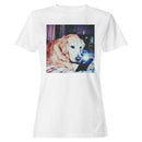 Golden Retriever Smartphone Women's T-shirt