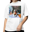 Golden Retriever Yoga Morning Sun Women's T-shirt