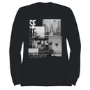 San Francisco Cityscape Collage Men's Sweatshirt