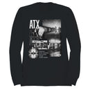 ATX Austin Landmarks Cityscape Men's Sweatshirt
