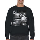 Chicago Cityscape Neighborhood Men's Sweatshirt