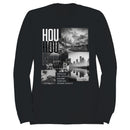 HOU Houston Cityscape Urban Men's Sweatshirt