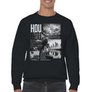 HOU Houston Cityscape Urban Men's Sweatshirt