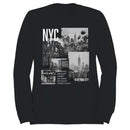 NYC Boroughs Collage Men's Sweatshirt