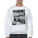 Manhattan Urban Life Collage Men's Sweatshirt