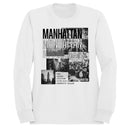Manhattan Urban Life Collage Men's Sweatshirt