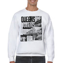 Queens Urban Cityscape Art Men's Sweatshirt