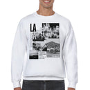LA Cityscape Collage Art Men's Sweatshirt