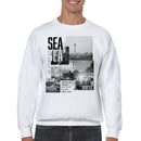 SEA Seattle Cityscape Collage Men's Sweatshirt