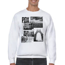 PDX Portland Cityscape Collage Men's Sweatshirt