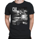 Chicago Cityscape Neighborhood Men's T-shirt