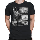 HOU Houston Cityscape Urban Men's T-shirt