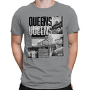 Queens Urban Cityscape Art Men's T-shirt