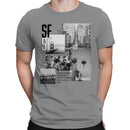 San Francisco Urban Art Collage Men's T-shirt