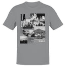 LA Cityscape Collage Art Men's T-shirt