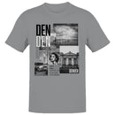 Denver Cityscape Urban Collage Men's T-shirt