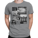 Denver Cityscape Urban Collage Men's T-shirt