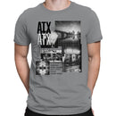 ATX Austin Collage Urban Scene Men's T-shirt