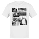 PDX Portland Cityscape Collage Men's T-shirt