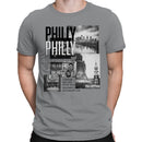 Philadelphia Philly Skyline & Street Men's T-shirt