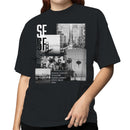 San Francisco Cityscape Collage Women's T-shirt