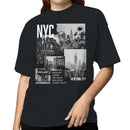 NYC Boroughs Collage Women's T-shirt