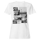 SEA Seattle Cityscape Collage Women's T-shirt