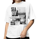 SEA Seattle Cityscape Collage Women's T-shirt