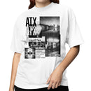 ATX Austin Collage Urban Scene Women's T-shirt