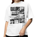 Queens Urban Cityscape Art Women's T-shirt