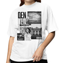 Denver Cityscape Urban Collage Women's T-shirt