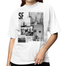 San Francisco Urban Art Collage Women's T-shirt