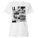 LA Cityscape Collage Art Women's T-shirt