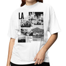 LA Cityscape Collage Art Women's T-shirt