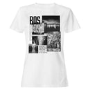 Urban Boston Cityscape Collage Women's T-shirt