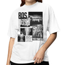 Urban Boston Cityscape Collage Women's T-shirt