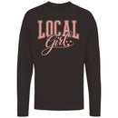 Local Girl Pink Typography Women's Long Sleeve Shirt