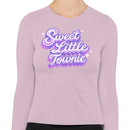 Retro Sweet Little Townie Women's Long Sleeve Shirt