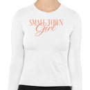 Small Town Script Design Women's Long Sleeve Shirt