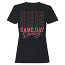 Game Day Pink Retro Script Women's T-shirt
