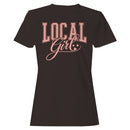 Local Girl Pink Typography Women's T-shirt