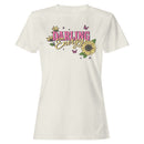 Darling Floral Butterfly Art Women's T-shirt