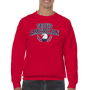 Proud American Bald Eagle Emblem Men's Sweatshirt