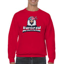Americaw Patriotic Eagle Bandana Art Men's Sweatshirt