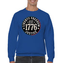 Liberty Freedom Justice Est. 1776 Vintage Men's Sweatshirt